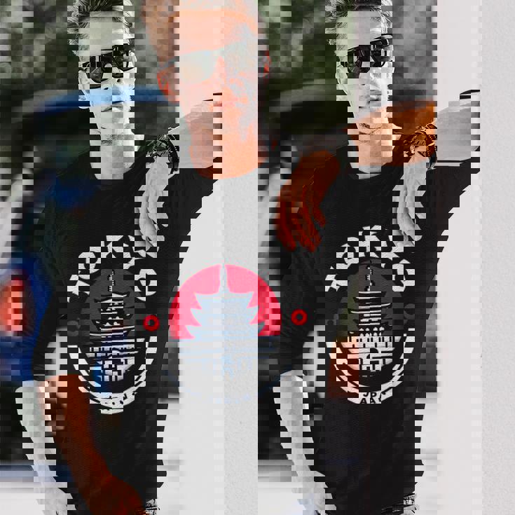 東京 日本 日本 浅草寺 お土産 アジア ビジター 長袖Tシャツ 彼への贈り物