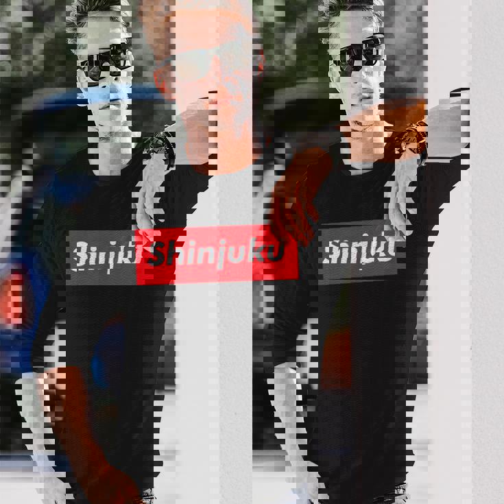 東京tシャツ 新宿東京シャツ 長袖Tシャツ 彼への贈り物