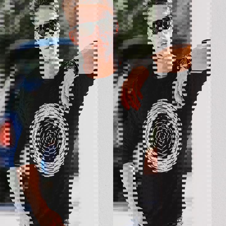 標的 射撃 警察官 警官 警官 警官 法執行 長袖Tシャツ 彼への贈り物