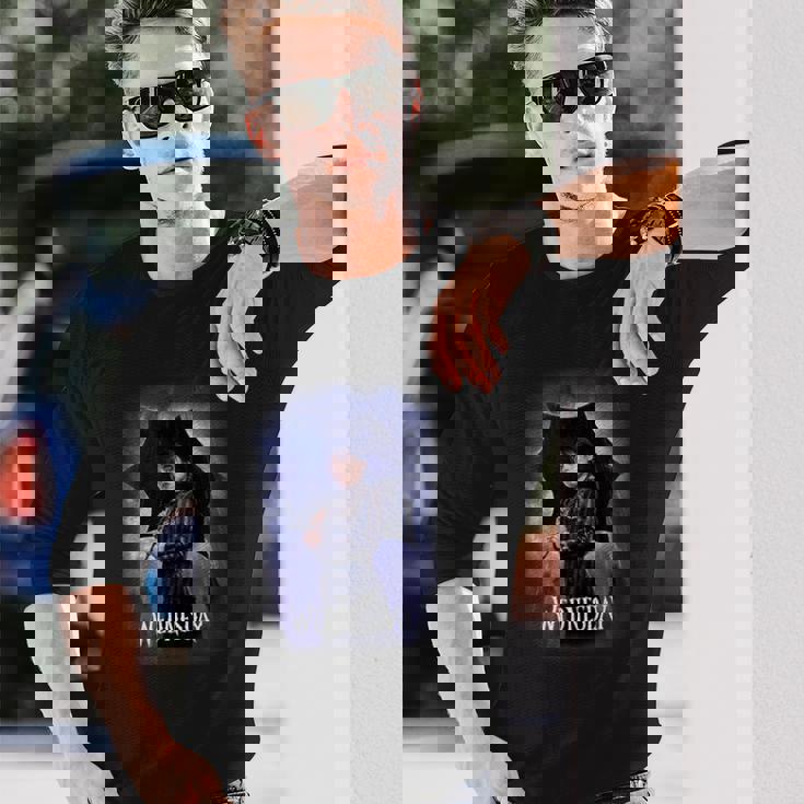 水曜シリーズ 水曜日のポスターアート 長袖Tシャツ 彼への贈り物