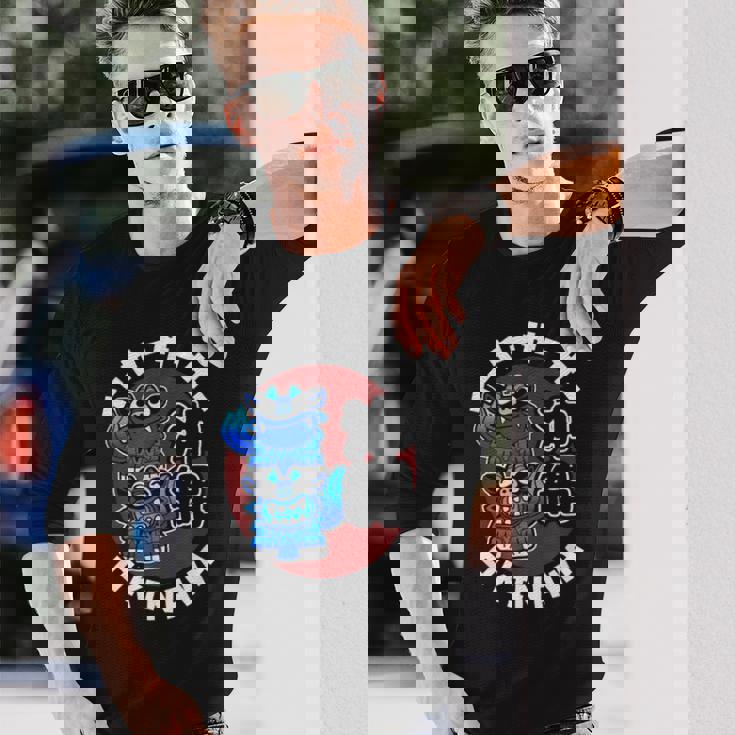 沖縄 ジャパン シーサー 守護ライオンズ 沖縄 日本語 漢字 長袖Tシャツ 彼への贈り物