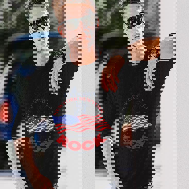 沖縄市 ニューヨークニューヨークコザのディスコkoza 8０年代 Newyork New York 長袖Tシャツ 彼への贈り物