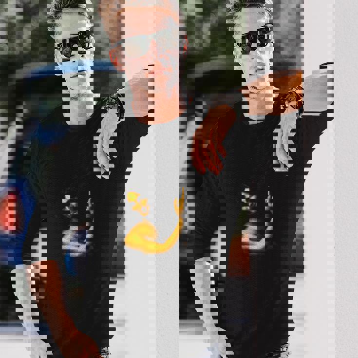 洗礼者ヨハネ1516ダ・ヴィンチ美術画ルネサンス 長袖Tシャツ 彼への贈り物