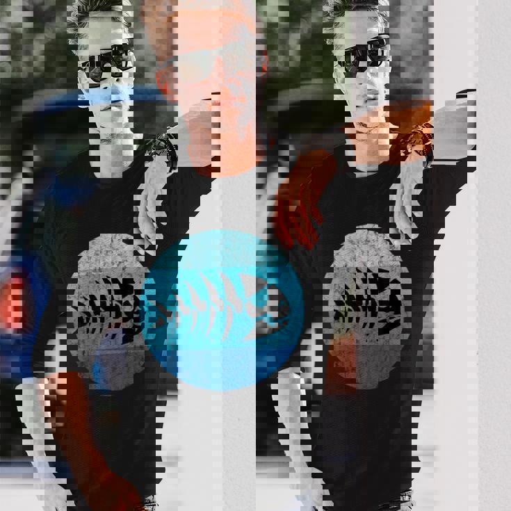 海賊魚 パスタファリ フライングスパゲッティモンスター Fsm 長袖Tシャツ 彼への贈り物