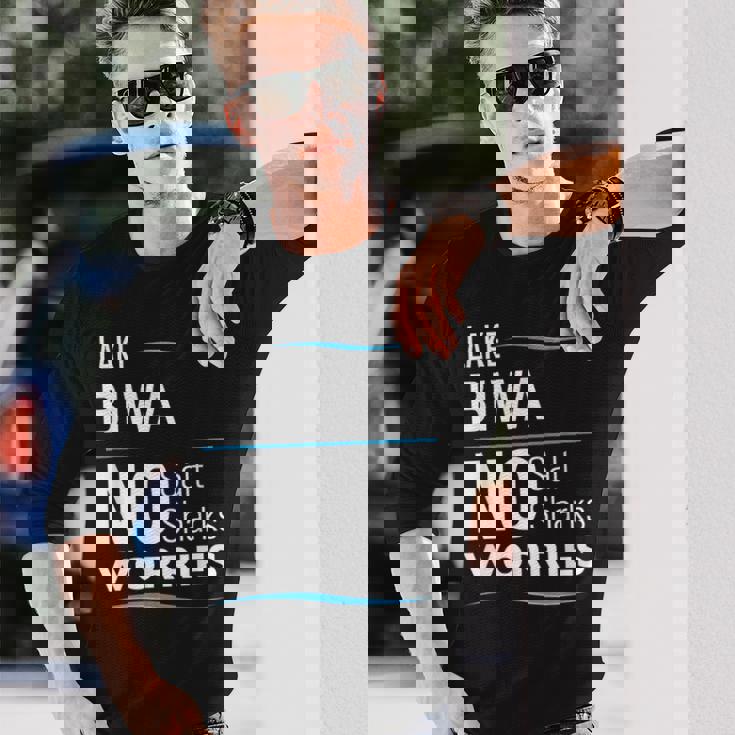 湖 ビワ ファニー 長袖Tシャツ 彼への贈り物