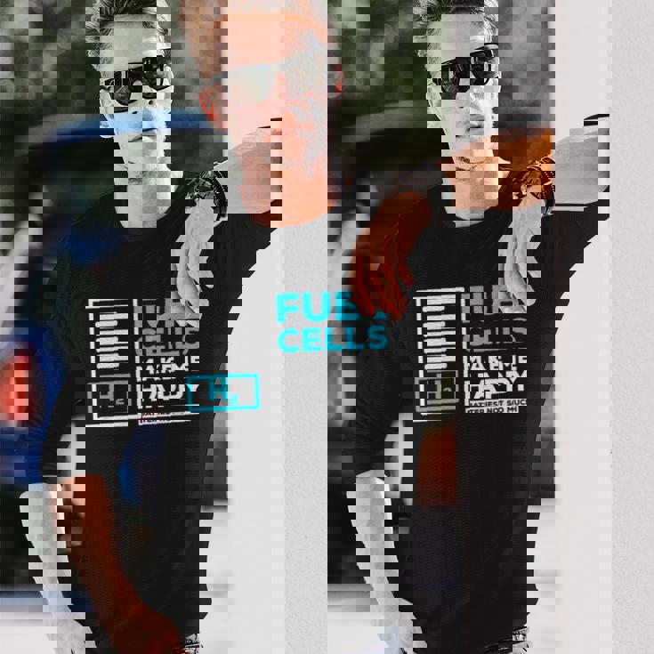 燃料電池 車両用燃料電池 長袖Tシャツ 彼への贈り物