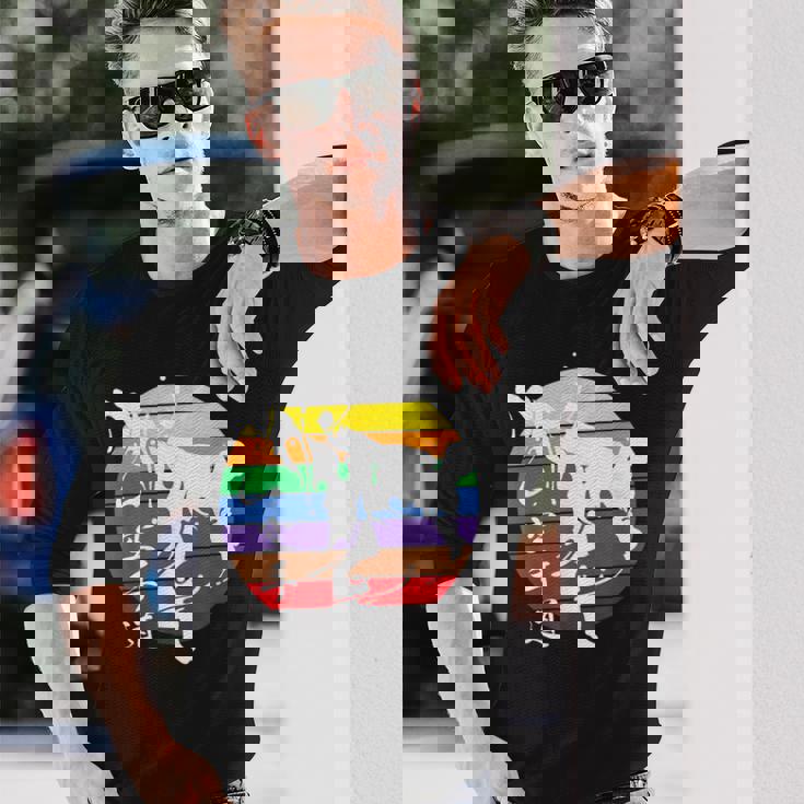 空手道 すべての帯色 横蹴 格闘技 スポーツ 運動選手 空手選手 長袖Tシャツ 彼への贈り物