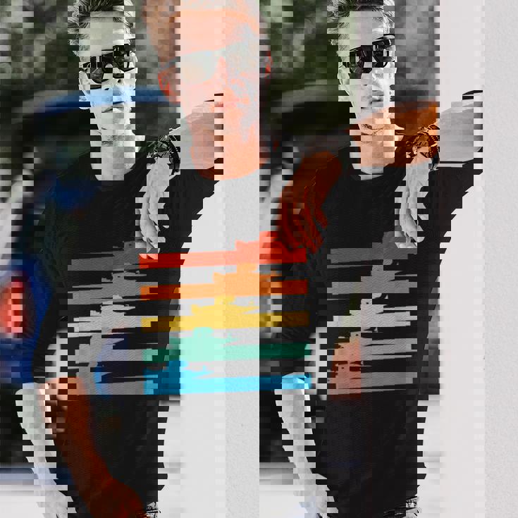 競艇 ボートレース ストライプ 面白いtシャツ メンズ おもしろ 面白 ネタ 面白グッズ 長袖Tシャツ 彼への贈り物