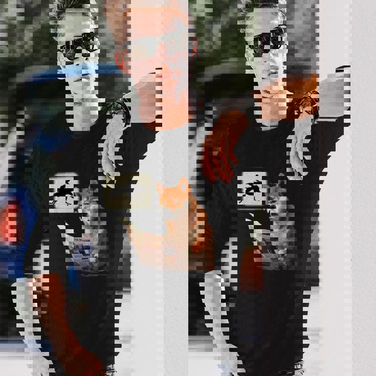 競馬 馬tシャツ 柴犬 シバイヌ 面白いtシャツ ウマ レース 馬 乗馬 メンズ おもしろグッズ ネタ 大人 男性 長袖Tシャツ 彼への贈り物