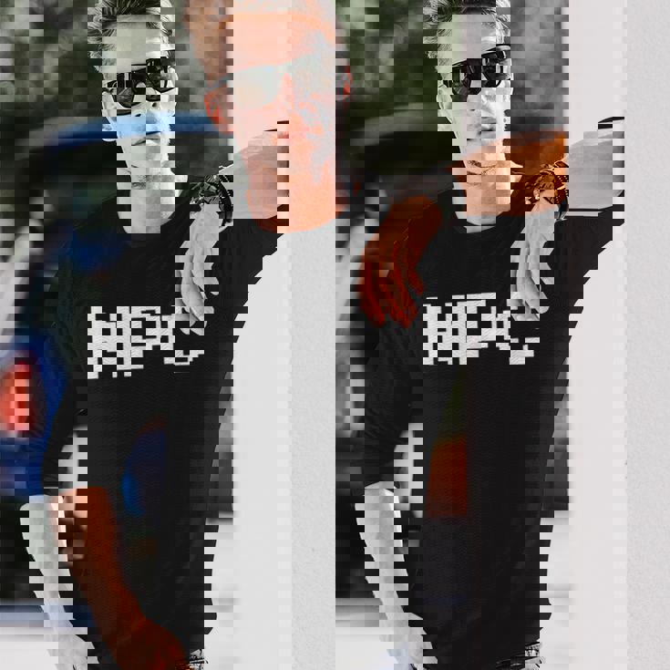 素晴らしいビデオゲーム-面白いnpc-オールドゲーマー 長袖Tシャツ 彼への贈り物