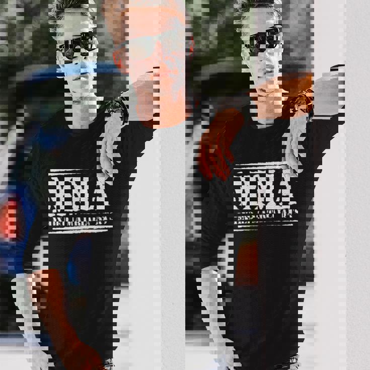 総合格闘技総合格闘技 長袖Tシャツ 彼への贈り物