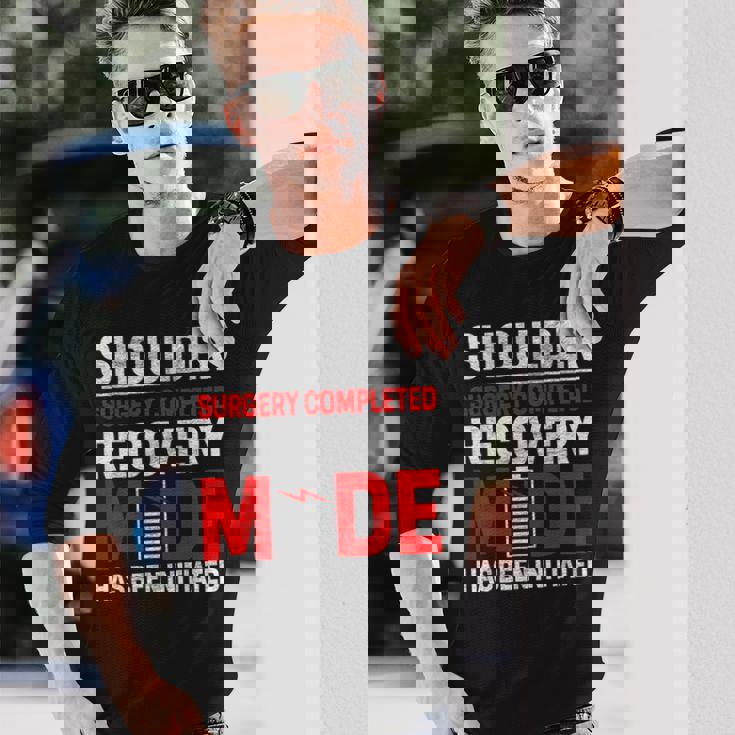 肩の手術 怪我 回復 リハビリ 骨折 骨折 長袖Tシャツ 彼への贈り物