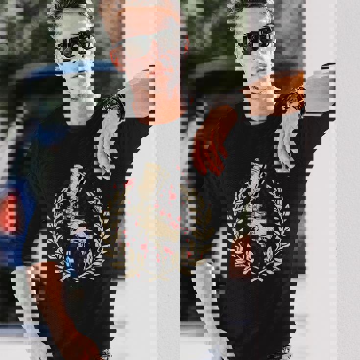 自動車 車 車両 スプレーガン 車体塗装機 長袖Tシャツ 彼への贈り物