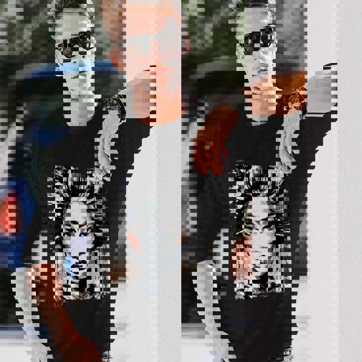 芸者ヴィンテージ 長袖Tシャツ 彼への贈り物