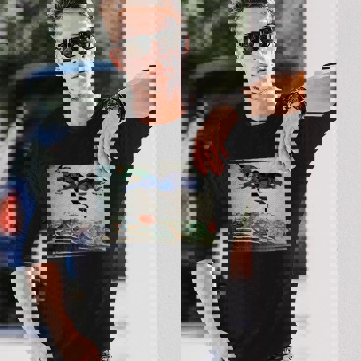 街の上で 長袖Tシャツ 彼への贈り物