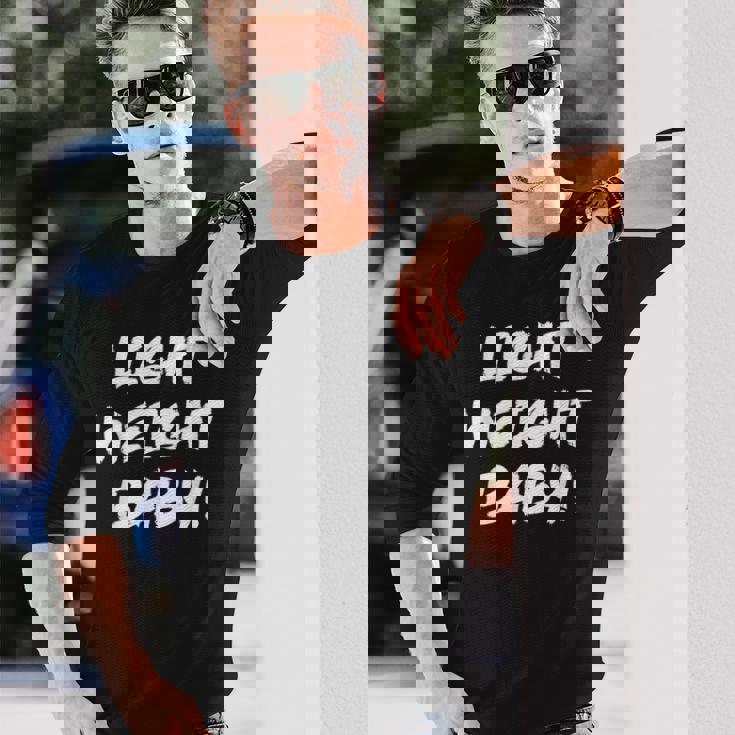 軽量ベビー 面白いロニー・コールマン ジム モチベーションアップ 長袖Tシャツ 彼への贈り物