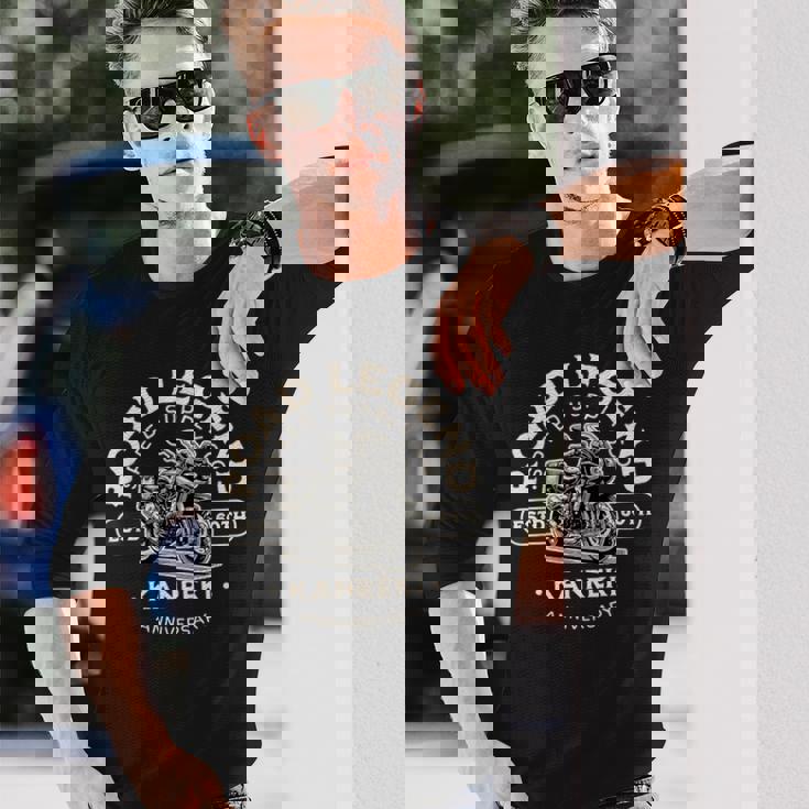 還暦祝い 伝説の60歳還暦ライダー 安全祈願 長寿 かっこいい 長袖Tシャツ 彼への贈り物