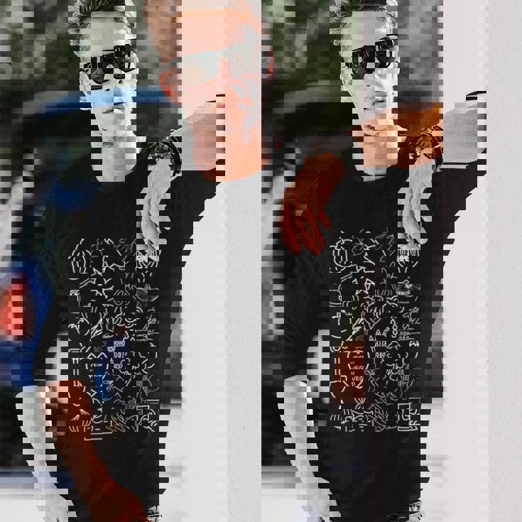 野菜vegivegi 白ロゴ 長袖Tシャツ 彼への贈り物