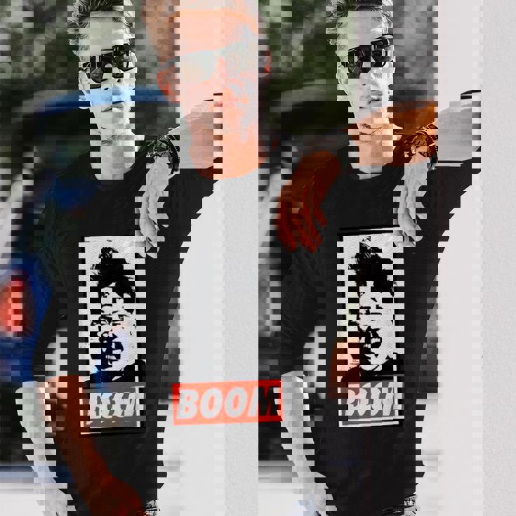 金正恩ブーム 長袖Tシャツ 彼への贈り物