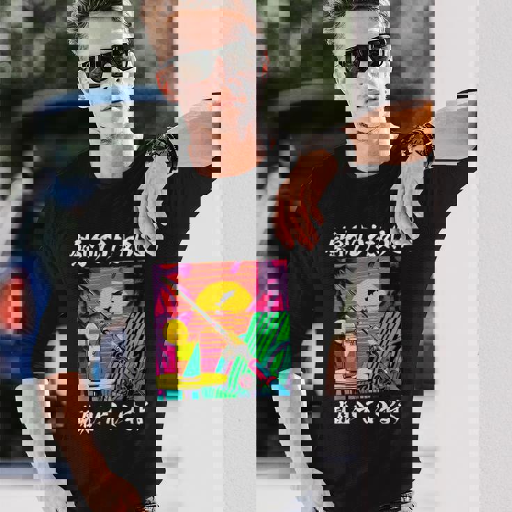 釣り 面白いtシャツ 釣りバカ 文字 釣り人 メンズ おもしろ ネタ 面白い 服 オリジナル 海釣り 川釣り 長袖Tシャツ 彼への贈り物