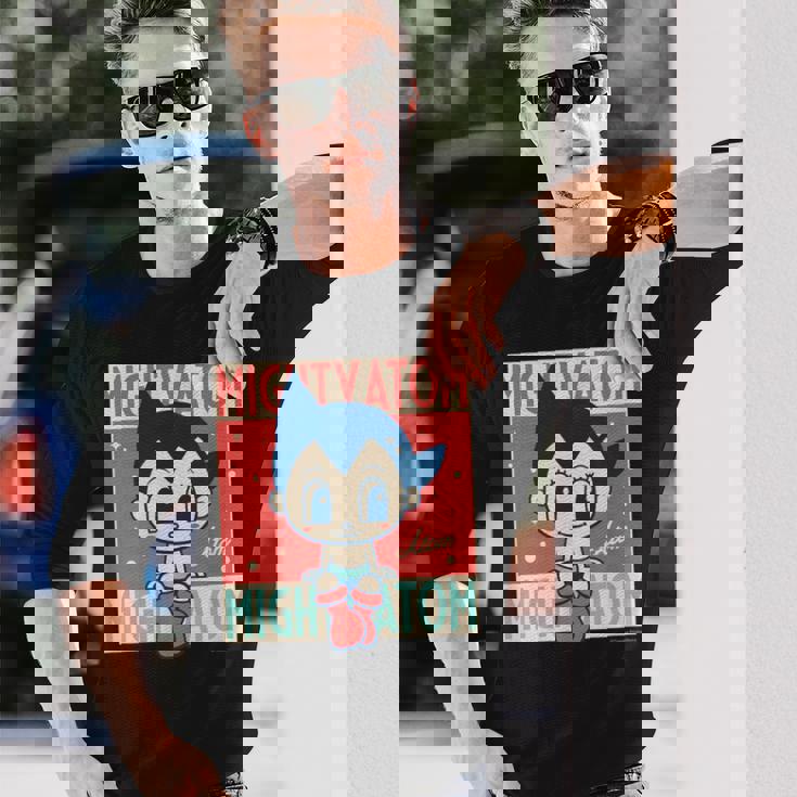 鉄腕アトム レトロ アトム Ctezuka Productions 長袖Tシャツ 彼への贈り物