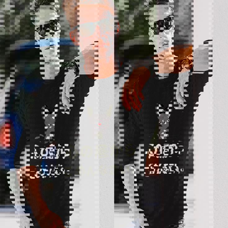 面白い 猫 文字入り 「心の底からごめんなさい。」おもしろギャグ-ジョーク 漢字 心の底からごめんなさい。 長袖Tシャツ 彼への贈り物