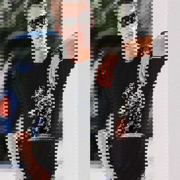 面白いtシャツ シュナウザー ゴルフ イヌ メンズ 犬好き グッズ かわいい おもしろ 面白い 服 ネタ 長袖Tシャツ 彼への贈り物