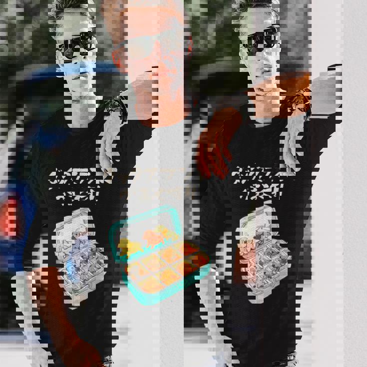 面白いtシャツ ダックスフンド 犬 お薬 イヌ メンズ 犬好き グッズ かわいい おもしろ 面白い 服 ネタ 長袖Tシャツ 彼への贈り物