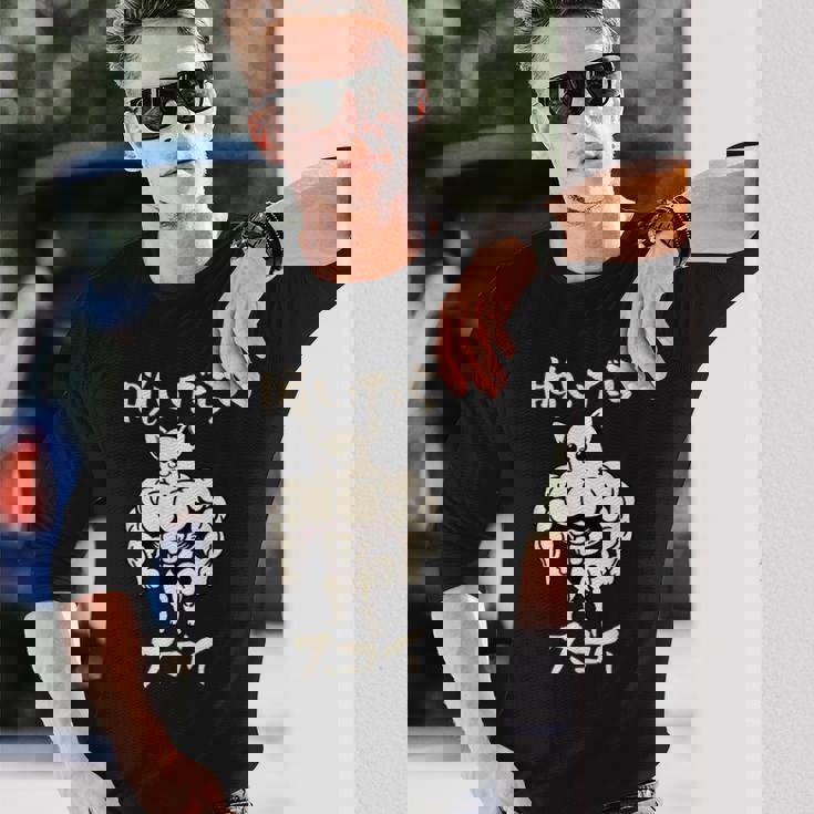 面白いtシャツ チワワ 筋トレ 犬 イヌ わんこ メンズ 犬好き グッズ かわいい 面白い 服 ネタ 長袖Tシャツ 彼への贈り物