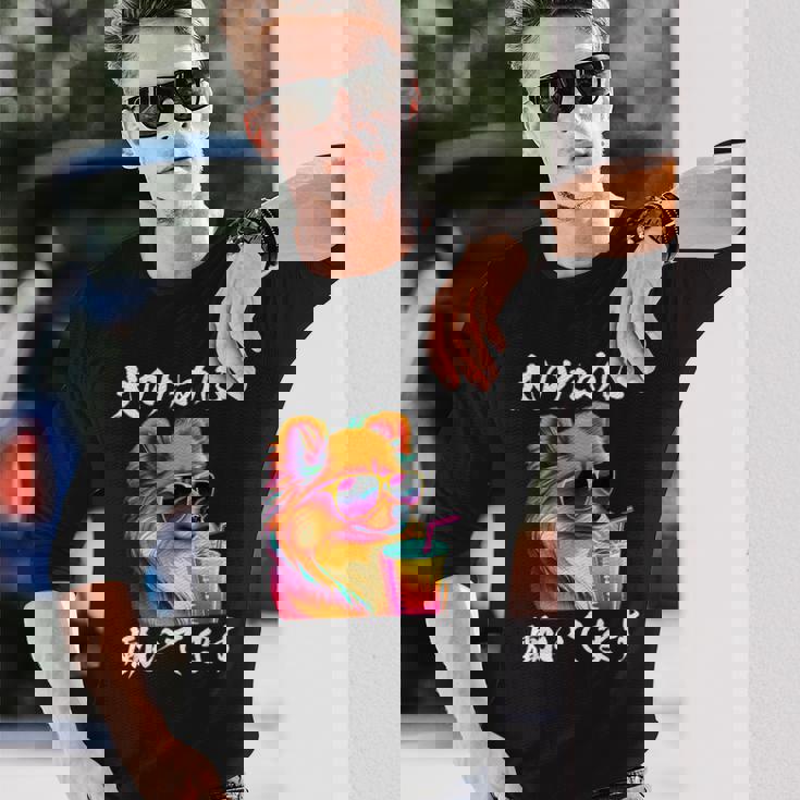 面白いtシャツ ポメラニアン イヌ わんこ メンズ 犬好き グッズ おもしろ 面白い 服 ネタ わんこ 長袖Tシャツ 彼への贈り物