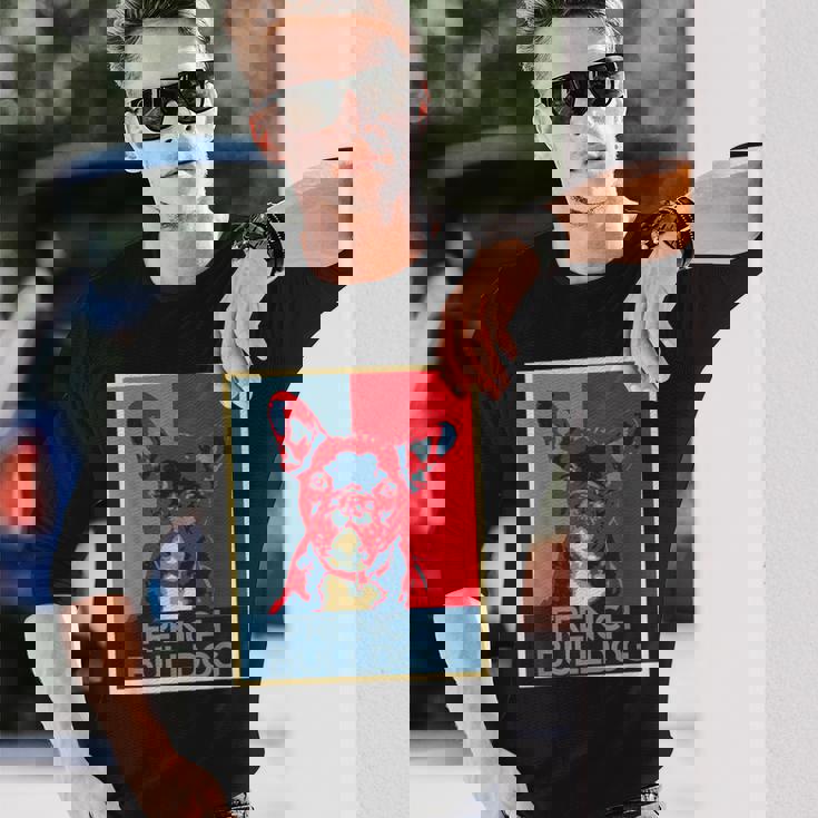 面白いtシャツ 犬 フレンチブルドッグ わんこ メンズ レディース オリジナル おもしろ グッズ 夏 服 長袖Tシャツ 彼への贈り物