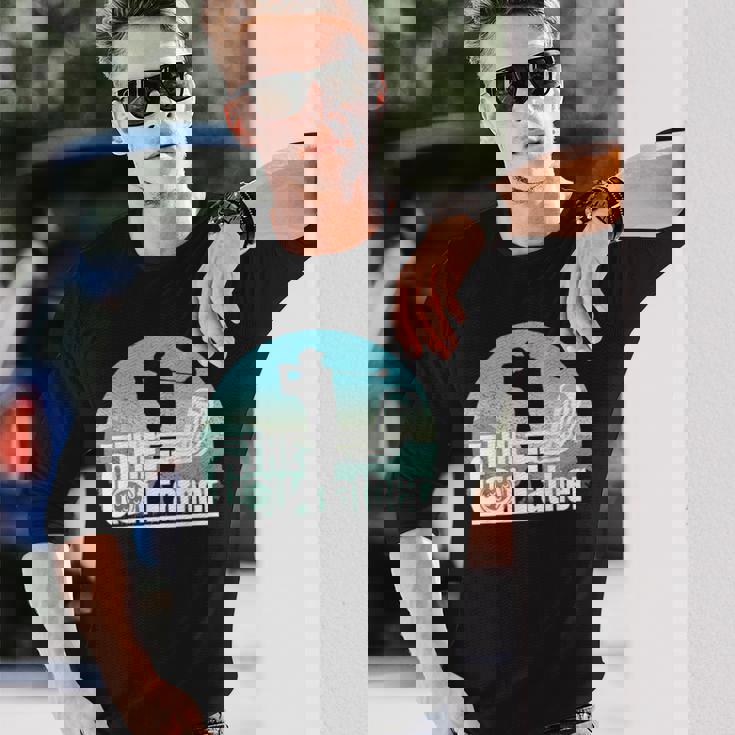 面白いゴルフグラフィック 男性用 ゴルフ父の日ゴルフ 父の日ゴルフ 長袖Tシャツ 彼への贈り物