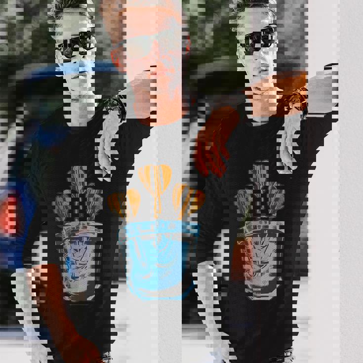 面白いダーツ Darts 長袖Tシャツ 彼への贈り物