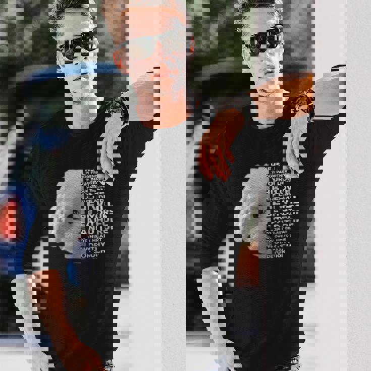 面白いマルチーズtシャツ マルチーズ子犬愛好家向け 長袖Tシャツ 彼への贈り物