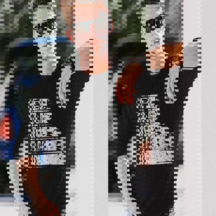 面白いロッククライミング 引用 登山家 & ボルダリング 長袖Tシャツ 彼への贈り物