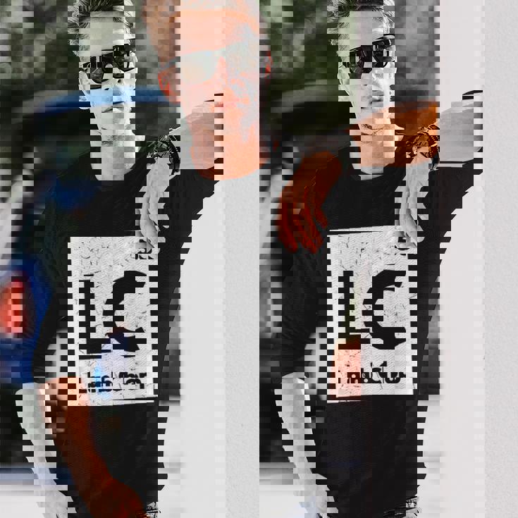 面白い化学成分ジョークラムチョップラムラバーギフト 長袖Tシャツ 彼への贈り物