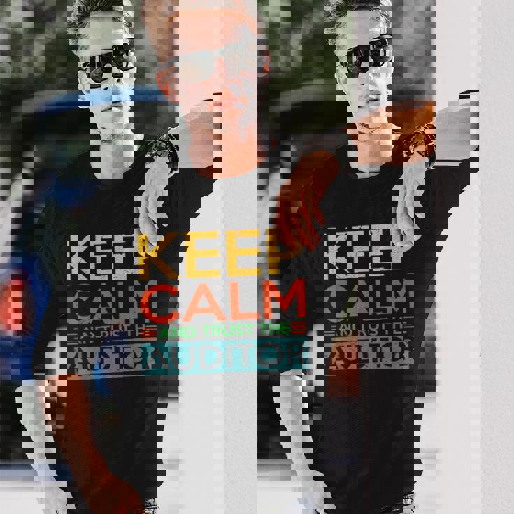 面白い監査人 長袖Tシャツ 彼への贈り物