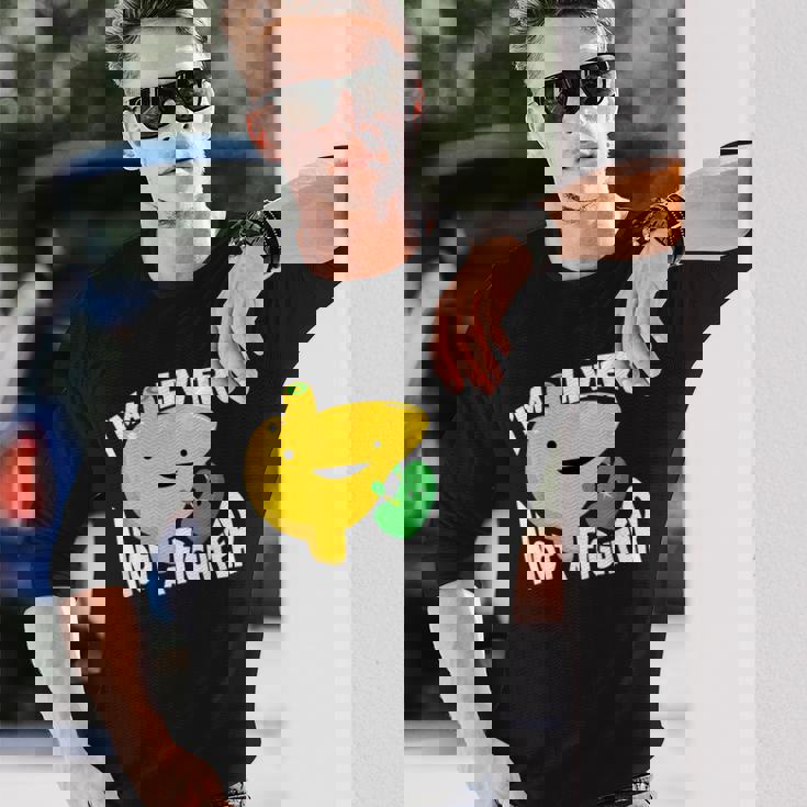 面白い臓器ボディパーツ肝臓の恋人ない戦闘機 長袖Tシャツ 彼への贈り物