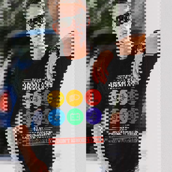 面白い車整備士のことわざ 自動車整備士 面白いメカニック 長袖Tシャツ 彼への贈り物