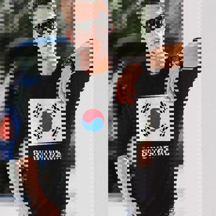 韓国 韓国の国旗 長袖Tシャツ 彼への贈り物