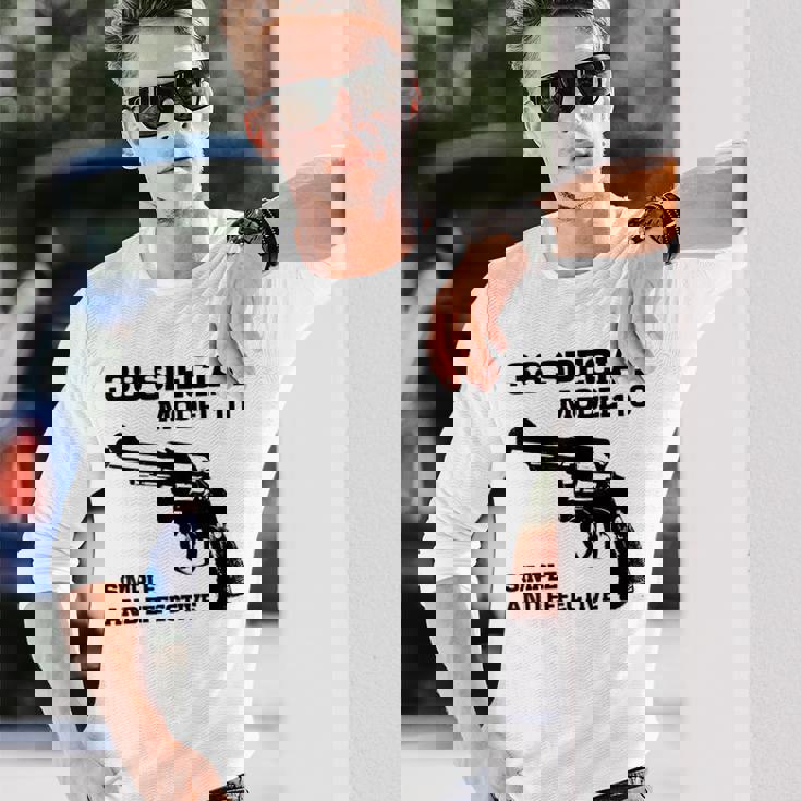 38 スペシャルモデル 10 リボルバー ファン 長袖Tシャツ 彼への贈り物