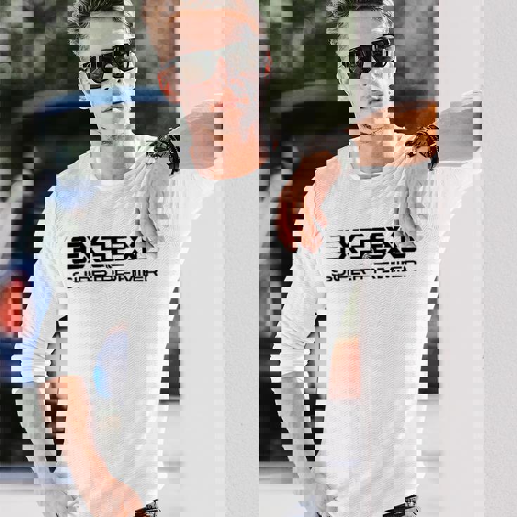 3X3Exeuper Premier ワンポイントロゴ 長袖Tシャツ 彼への贈り物