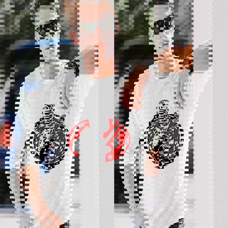 50年代ロカビリー ロックンロール ダンスパーティー レトロ 60年代音楽 長袖tシャツ 長袖Tシャツ 彼への贈り物