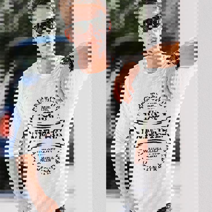 60Th Birthday 60歳 1965年生まれ ヴィンテージ 60年 長袖Tシャツ 彼への贈り物