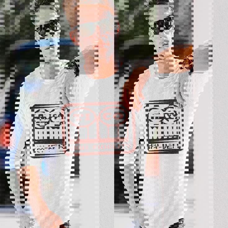 Alegre Tico Records サルサ ミュージックバンド レトロ ビニール ビンテージ 長袖Tシャツ 彼への贈り物