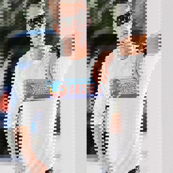 Arches National Park ヴィンテージ ユタtシャツ 長袖Tシャツ 彼への贈り物