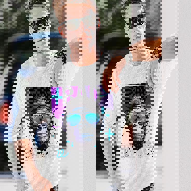 Bad Monkey Monkey 長袖Tシャツ 彼への贈り物