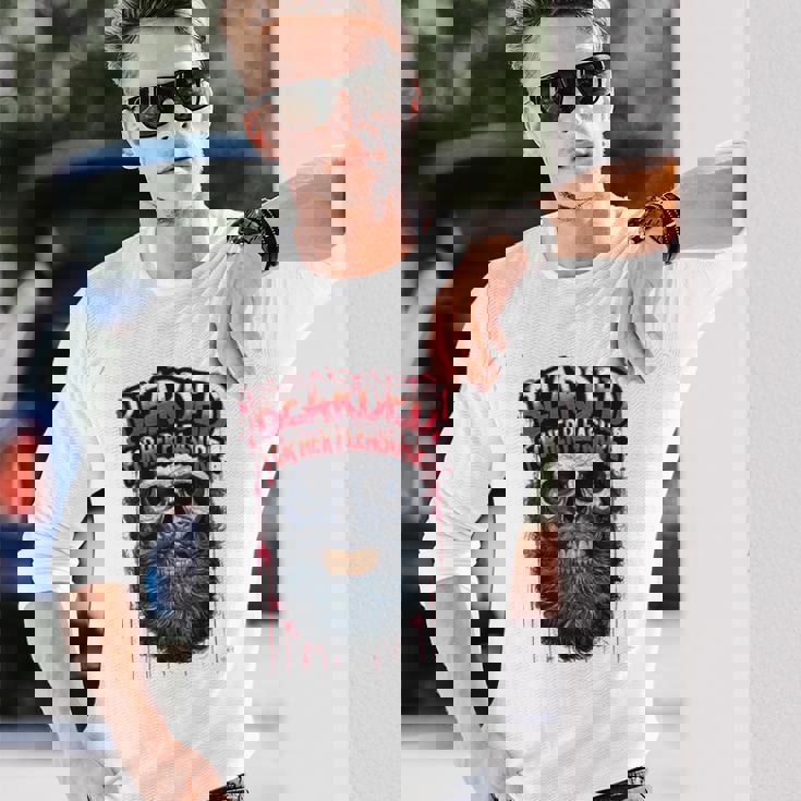 メンズ Bearded For Her Pleasure Beard Lover メンズ 長袖Tシャツ 彼への贈り物