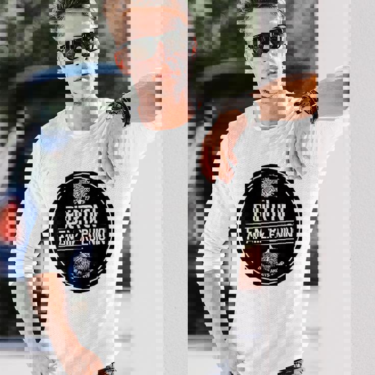 Burtonバートン ファミリーリユニオン 私たちのルーツは強い木 長袖Tシャツ 彼への贈り物