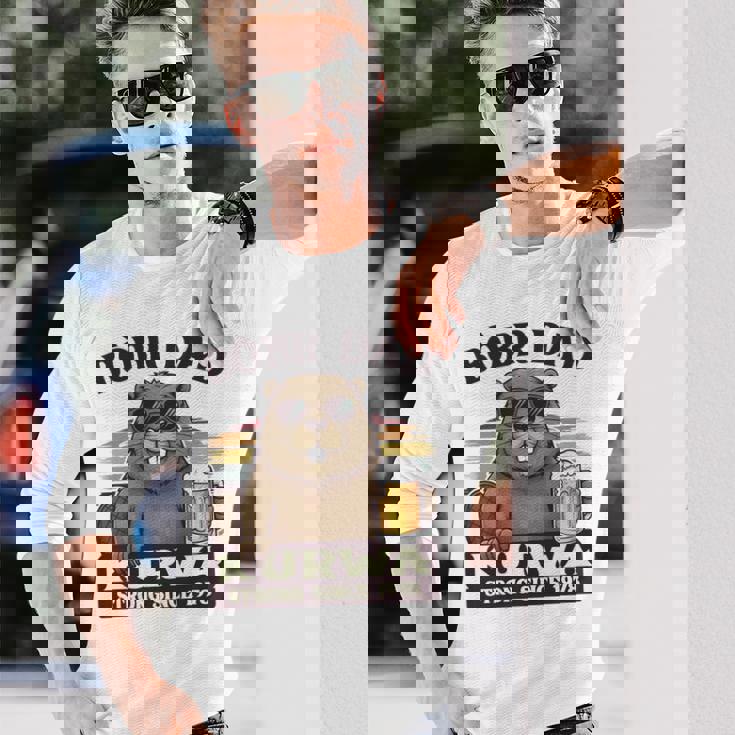 Bòbr Dad Kurwatrongince 1978 Bòbr Kurwa Birthday 長袖tシャツ 長袖Tシャツ 彼への贈り物